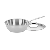 Chef's Classic™ Stainless 3 Quart Chef's Pan with Cover