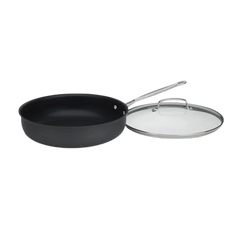 Chef's Classic™ Nonstick Hard Anodized 12" Deep Frying Pan with Cover