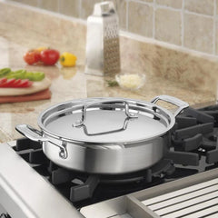 Discontinued Multiclad Pro™ Tri-Ply Stainless 3 Qt. Casserole with Cover