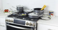 GreenGourmet Hard Anodized 12 Piece Set