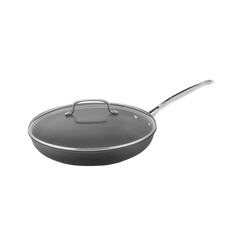 Chef's Classic™ 12" Nonstick Hard Anodized Skillet with Glass Cover