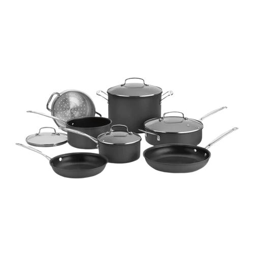 Chef's Classic™ Nonstick Hard Anodized 11 Piece Set