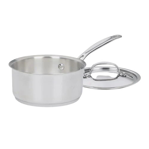 Chef's Classic™ Stainless 1.5 Quart Saucepan with Cover