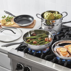 Radiant Pro Stainless with Brushed Titanium Finish 11-Pc Set