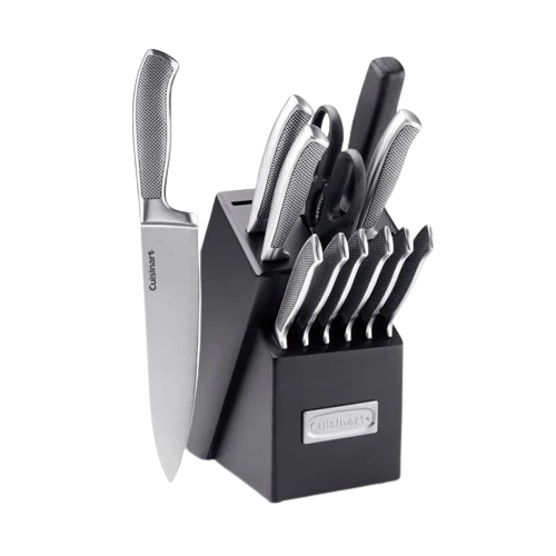 Graphix Collection 13 Piece Stainless Steel Knife Block Set