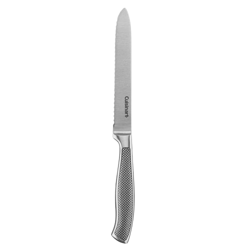5” Stainless Steel Serrated Utility Knife – Graphix Collection