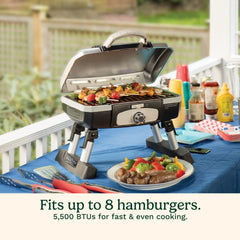 Petite Gourmet Portable Tabletop Gas Grill