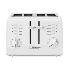 4 Slice Compact Plastic Toaster