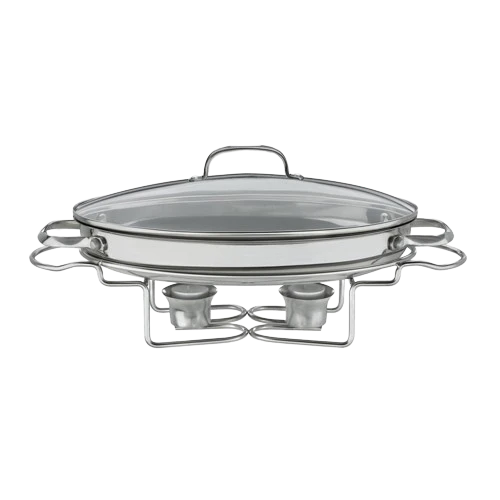 Classic Entertaining Collection 13.5" Oval Buffet Server