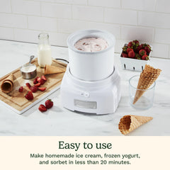 Frozen Yogurt - Ice Cream & Sorbet Maker