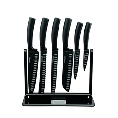 Nonstick Edge 7 Piece Knife Block Set