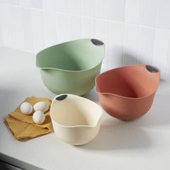 Set of 3 Mixing Bowls – Desert Matte