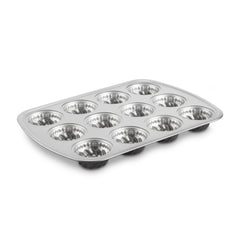 Chef's Classic™ Non-Stick 12-Cup Mini Fluted Cake Pan