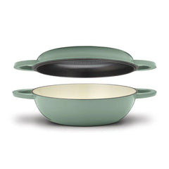 Chef's Classic™ Enameled 2-in-1 Cast Iron Multipurpose Set