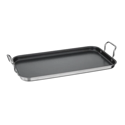 Multiclad Pro™ Tri-Ply Stainless Double Burner Griddle