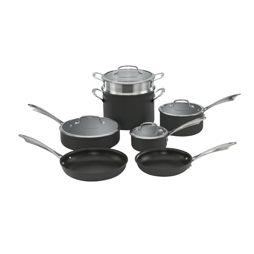 Dishwasher Safe Anodized Cookware 11 Piece Set