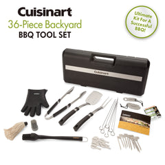 36 Piece Backyard BBQ Tool Set