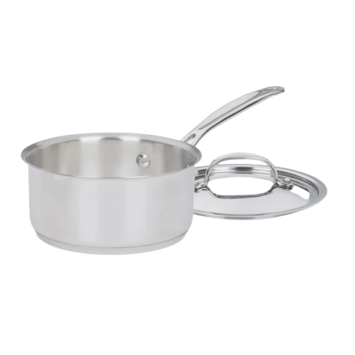 Chef's Classic™ Stainless 1 Qt.  Saucepan with Cover