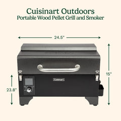 Portable Wood Pellet Grill and Smoker