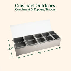 Condiment & Topping Station