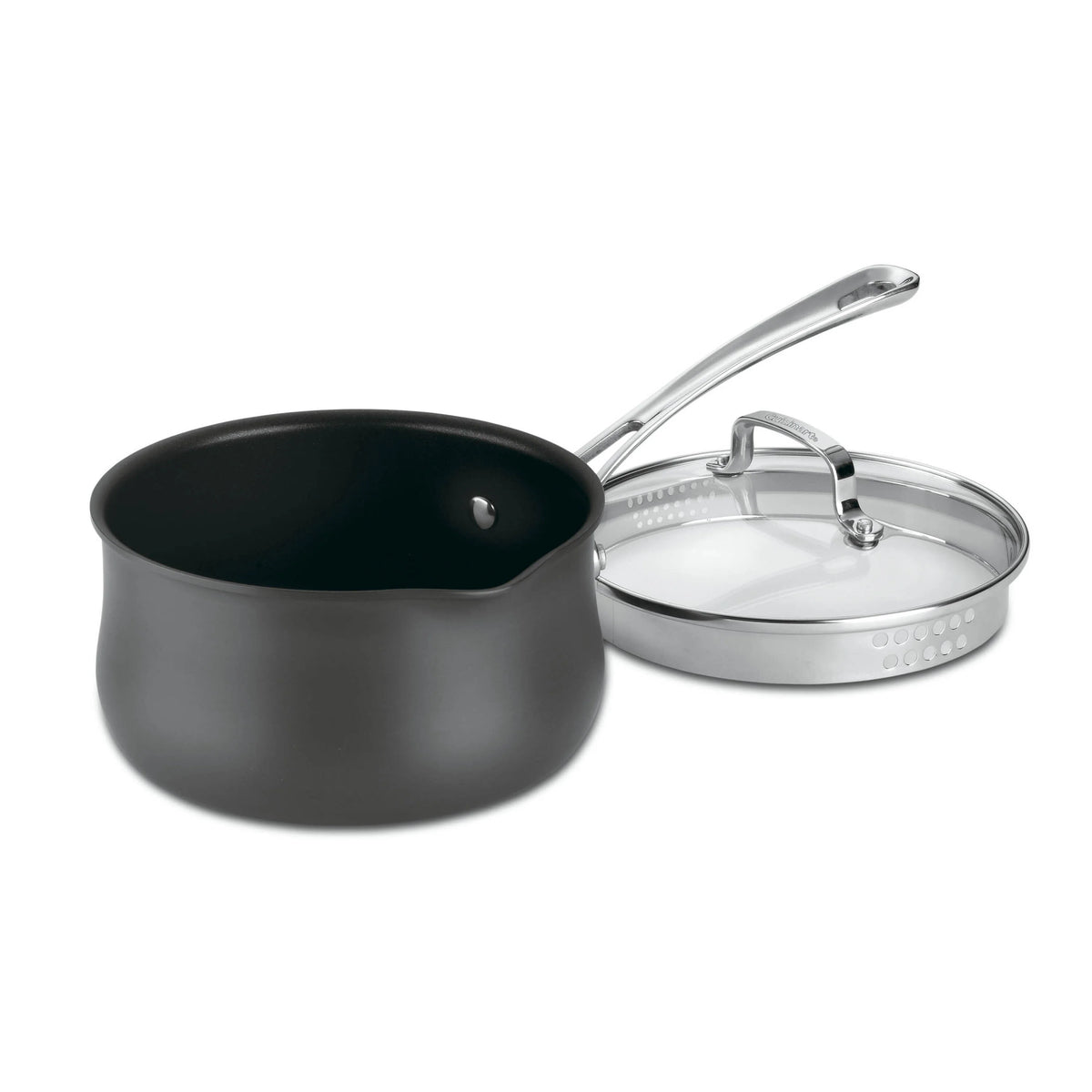 Contour® 2 Qt. Hard Anodized Saucepan with Cover