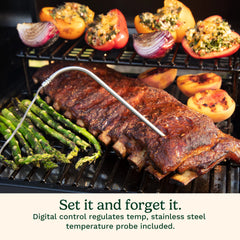 Portable Wood Pellet Grill and Smoker