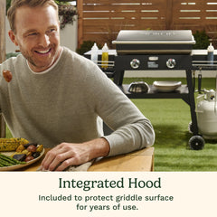 28" Outdoor Griddle with Hood