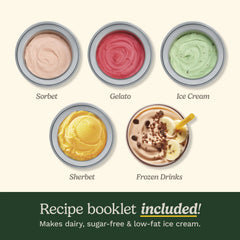 Pure Indulgence 2 Quart Frozen Yogurt-Sorbet & Ice Cream Maker