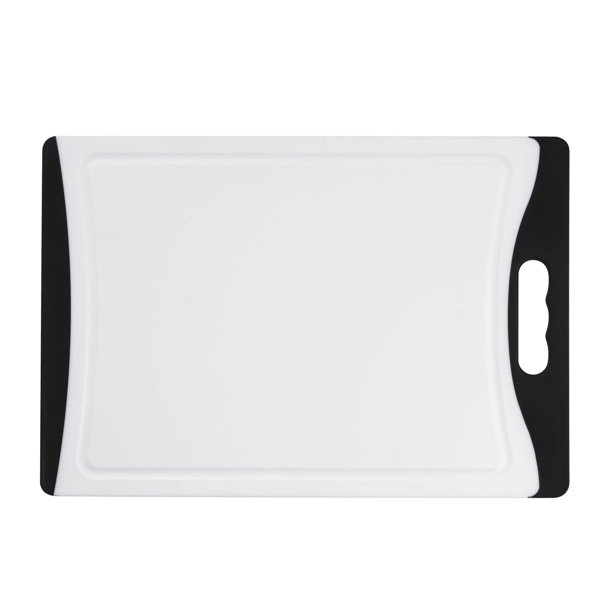 14” White Poly Board with Black