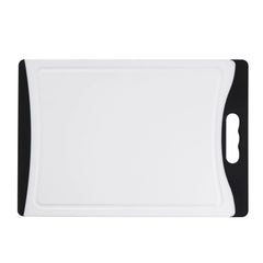 14” White Poly Board with Black